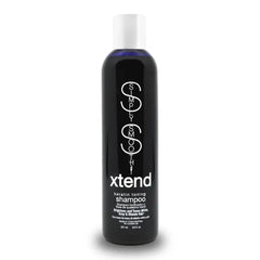 SIMPLY SMOOTH Xtend Keratin Toning Shampoo Color Depositing Purple Shampoo Brighten & Tone Blonde, Silver & Gray Hair Color Prevents Brassy & Yellow Tones For Color Treated Hair 8.5 Oz