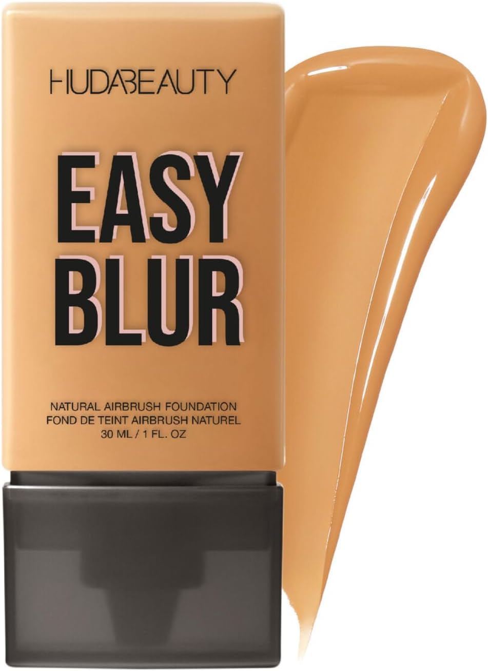 Huda Beauty Easy Blur Natural Airbrush Foundation, Toffee 420G, 30ml