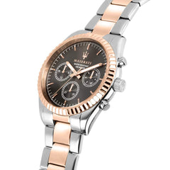 Maserati COMPETIZIONE 43 mm Multifunction Men's Watch, Quartz Movement - Rose-Gold/Multicolor