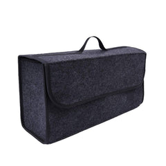 Sulfar Car Soft Storage Box Trunk Bag Travel Organizer Holder Accessories Deep Grey