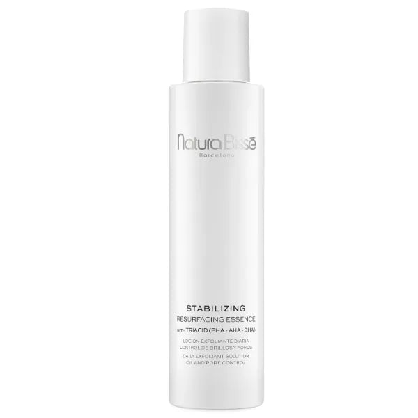 Natura Bissé Stabilizing Resurfacing Essence, PHA, AHA, BHA Daily Exfoliant Solution, Balances, Hydrates & Mattifies, For Normal, oily & acne-prone Skin, 3.5 Oz