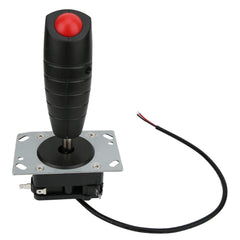 BusoTh Joystick 8 Way Flight Joystick With Top Fire Button, Push Buttons With Front, for Game Flight Joystick Simulator Flight Machines