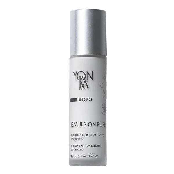 Yonka Specifics Emulsion Pure Purifiante & Regenerante, Purifying and Regenerating Emulsion (1.7 Ounce / 50 Milliliter) - Face Treatment for Acne-Prone Skin Types