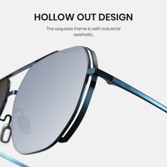 Cyxus Sunglasses for Men Women Classic Polarized Sunglasses UV400 Protection Anti Glare for Driving Outdoor