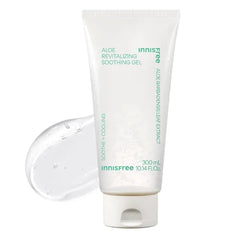 Innisfree Aloe Vitalizing Soothing Gel Hydrating Face & Body Moisturizer, 10.14 Fl Oz