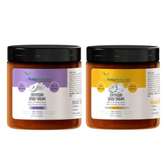 RaGaNaturals Lavender and Tropical Bliss Body Cream, Plant Based and Vegan Ultra Rich Body Cream for Women, Men and Kids - 8 fl oz