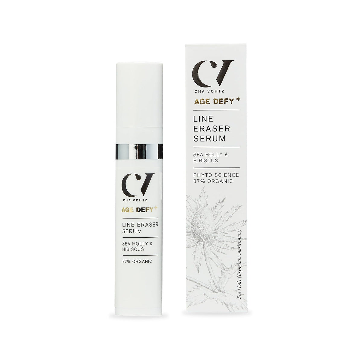 Green People Age Defy+ Line Eraser Serum - Serum for Fine Lines, Paraben & Alcohol Free, Vegan, 10ml