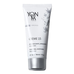 Yonka Specifics Creme 15 | Balancing Face Cream with Chamomile & Botanicals | Purifying Skincare for Blemish-Prone or Oily Skin | Paraben-Free | 1.74 oz