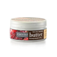 Cuccio Naturale Butter Blends Ultra Moisturizing, Renewing, Smoothing Scented Body Cream Deep Hydration For Dry Skin Repair Made With Natural Ingredients Pomegranate And Fig 8 Oz