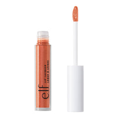 e.l.f. Lip Lacquer, Nourishing, Non-Sticky Ultra-Shine Lip Gloss With Sheer Color, Infused With Vitamins A & E, Vegan & Cruelty-Free, Mauve Glitz