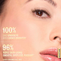 LAKMÉ Makeup+Skincare Vit C Superglow Liquid Concealer Natural Full Coverage, 10 Ivory, 5.4ml (All Skin Type)