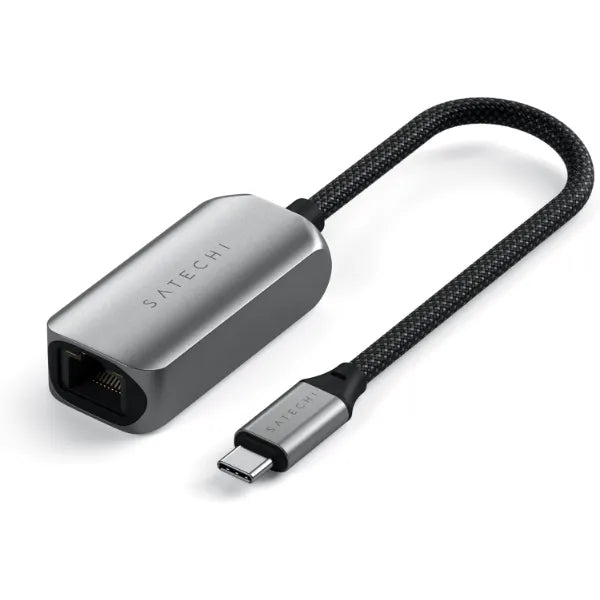 Satechi USB C to Ethernet Adapter, 2.5 Gbps Speed, Compatible with MacBook Air/Pro/Neo, iPad Air/Pro, iPhone 17 and More USB C Devices