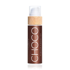 COCOSOLIS CHOCO Suntan & Body Oil XL - Organic Tanning Oil - Deep Chocolate Tan - Tanning Lotion Accelerator for Indoor and Outdoor Tanning Beds (6.76)