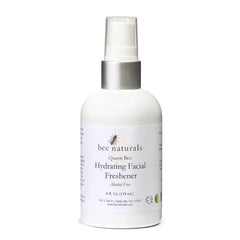 Bee Naturals Queen Bee Hydrating Facial Freshener- 4oz- Hyaluronic Acid, Honey and Glycerin- Smooth, Soften, Soothe and Hyrate Skin- Alcohol Free- All Skin Types- Cruelty Free