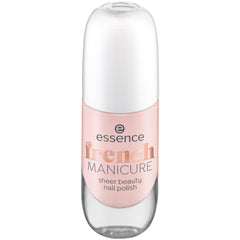 essence french MANICURE sheer beauty nail polish 01