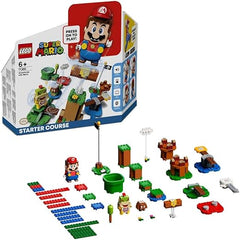 LEGO Super Mario Adventures with Mario Starter Course Set, Buildable Toy Game, Collectible Gifts for Kids, Boys & Girls 6 Plus Year Old with Interactive Figure 71360