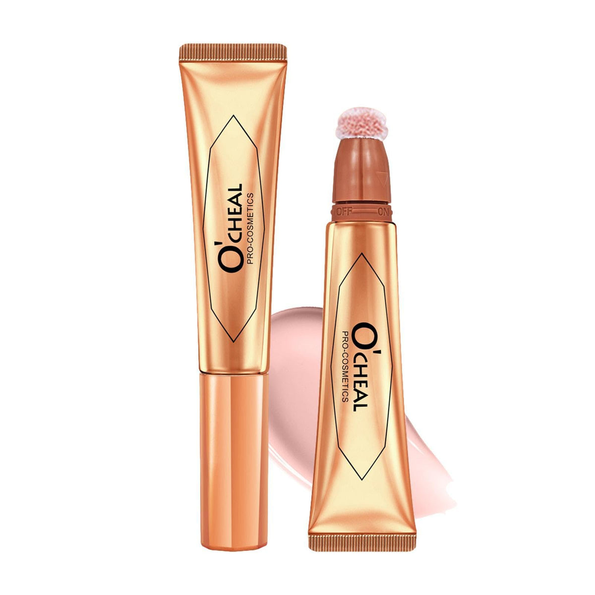 Liquid Stick, Liquid Foundation Wand Stick, High Coverage Natural Matte Finish Highlighter Stick, Face Brightens & Shades Stick for Wife Daughter Girlfriend