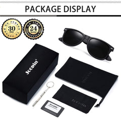 Joopin Polarized Sunglasses Men Women, Classic Square Sun Glasses 100% UV Protection Driving Fishing