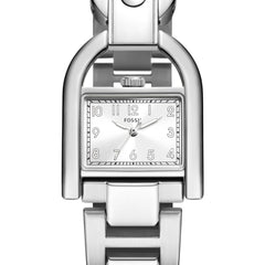 Fossil Women's Harwell Quartz Stainless Steel Three-Hand Watch, Color: Silver (Model: ES5326)