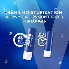 Vaseline Lip Therapy Original Lip Balm With Pure Jelly & Vitamin E For Soft & Glossy Lips| Nourishes & Protects Lips| Non-greasy Lip Moisturizer for Naturally Tinted Lips| 4.8 gm