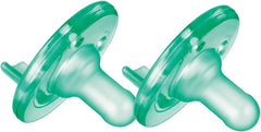 Philips AVENT Soothie Pacifier, Green, 0-3 Months, 2 Count
