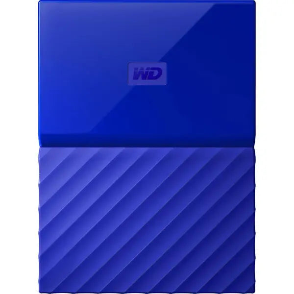 Western Digital My Passport 2TB External Portable Hard Drive (WDBYFT0020BBL-WESN) – Blue