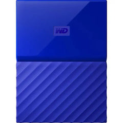 Western Digital My Passport 2TB External Portable Hard Drive (WDBYFT0020BBL-WESN) – Blue