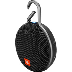 JBL Clip 3 Portable Bluetooth Speaker - Black
