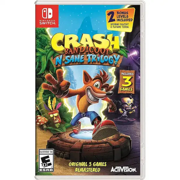 Activision Crash Bandicoot N. Sane Trilogy Video Game for Nintendo Switch