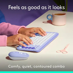 Logitech Pop Icon Wireless Keyboard & Mouse Combo