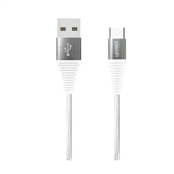 Levore 1M Nylon Braided USB-A to USB-C Cable