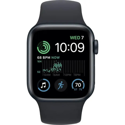 Apple Watch SE 2nd Gen (GPS) 40MM/SM Aluminum Case with Sport Band - Midnight