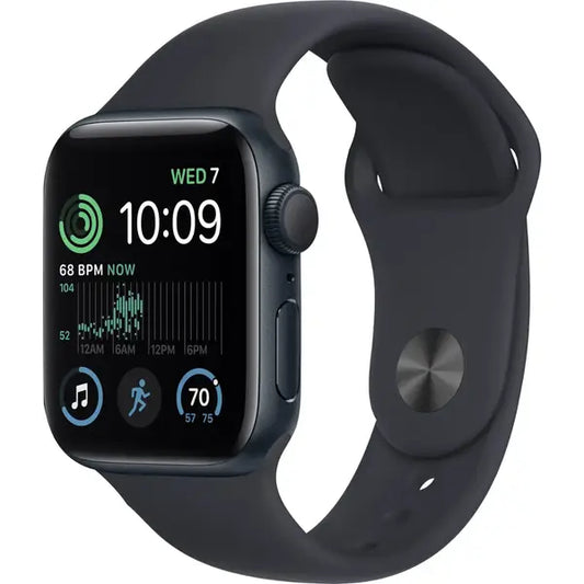 Apple Watch SE 2nd Gen (GPS) 40MM/SM Aluminum Case with Sport Band - Midnight