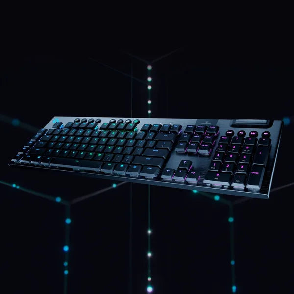 Logitech G915 Lightspeed Wireless RGB Mechanical Gaming Keyboard (920-009103) - Clicky