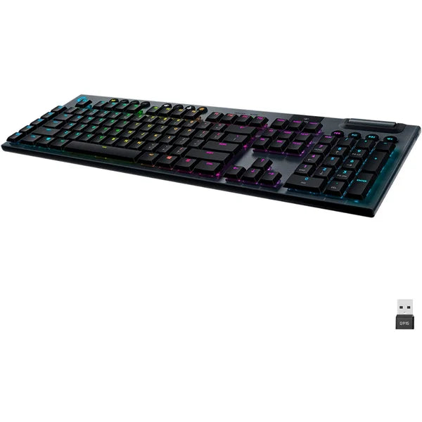 Logitech G915 Lightspeed Wireless RGB Mechanical Gaming Keyboard (920-009103) - Clicky