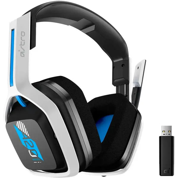 Astro Gaming A20 Wireless Gaming Headset For PS4/PS5 (2nd Gen) (939-001876) - Blue / White