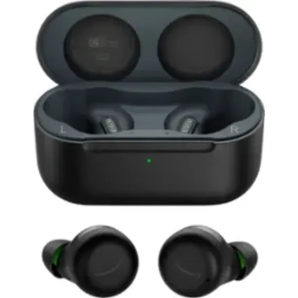Amazon Echo Buds (2nd Gen) Active Noise Cancellation Earbuds With Wireless Charging Case - Black