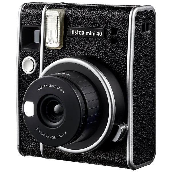 Fujifilm Instax Mini 40 Instant Film Camera - Black