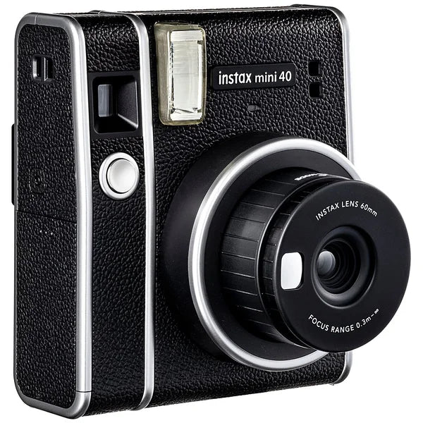 Fujifilm Instax Mini 40 Instant Film Camera - Black