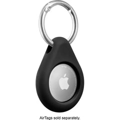 Insignia Key Ring Case For Apple AirTag (2-Pack) (NS-ATC1BKX2) - Black