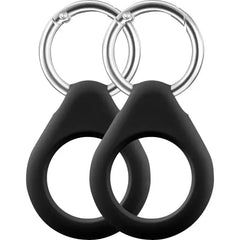 Insignia Key Ring Case For Apple AirTag (2-Pack) (NS-ATC1BKX2) - Black