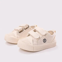 PATPAT Toddler &amp; Kids Velcro Casual Shoes White