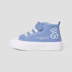 PATPAT Toddler & Kids Animal Pattern Velcro Casual Shoes blue