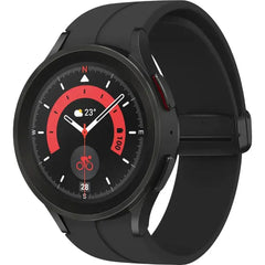 Samsung Galaxy Watch5 Pro 45MM (GPS Only) Smart Watch With Strap - Titanium Black