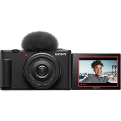 Sony ZV-1F Vlog Camera for Content Creators and Vloggers (ZV-1F/BQ) – Black