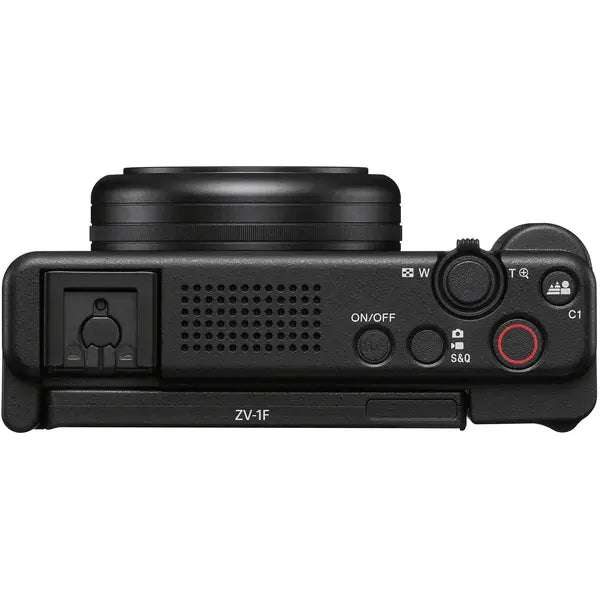 Sony ZV-1F Vlog Camera for Content Creators and Vloggers (ZV-1F/BQ) – Black