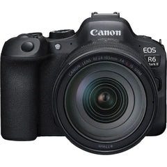Canon EOS R6 Mark II Mirrorless Camera with RF 24-105mm f/4 L IS USM Lens - Black