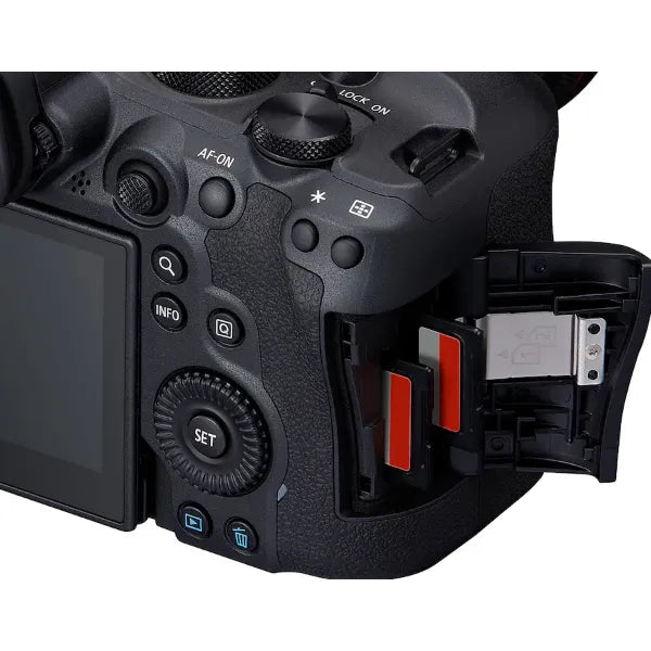 Canon EOS R6 Mark II Mirrorless Camera with RF 24-105mm f/4 L IS USM Lens - Black