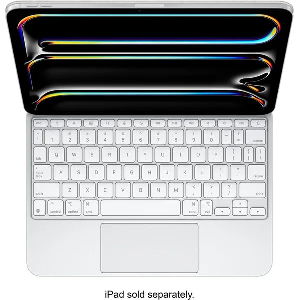 Apple iPad Pro 11-Inch (M4) Magic Keyboard (MWR03LL/A) - White