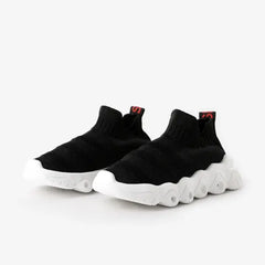 PATPAT Toddler / Kids Trendy LED Sock Sneakers Black
